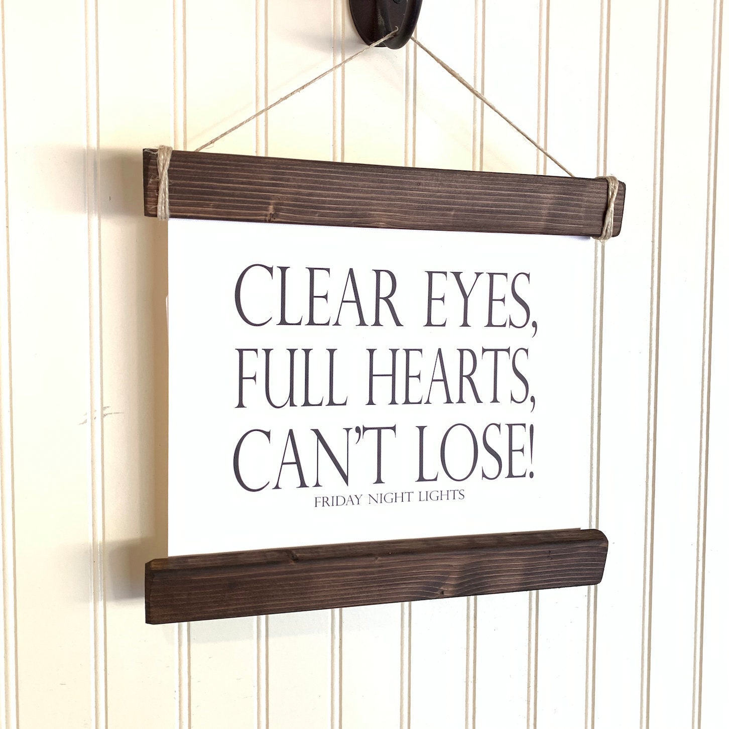 Friday Night Lights Saying Clear Eyes Clear Eyes Full Hearts Can't Lose Friday Night Lights | Etsy Singapore