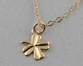 Gold Clover Necklace