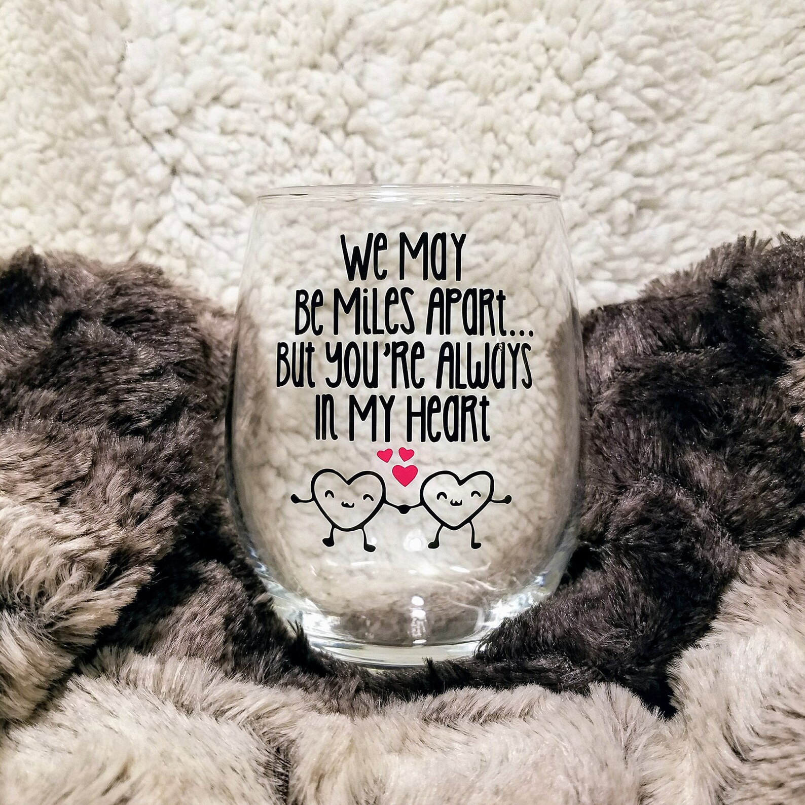 Wine Glasses Best Friends Wine Glass Valentine's Day Etsy