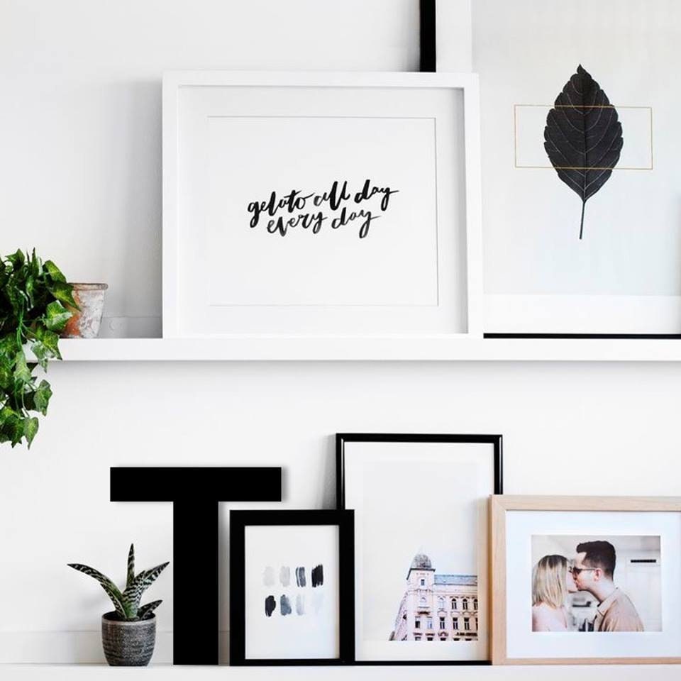 Large Stand Alone Letter Initials Picture Photo Gallery Etsy