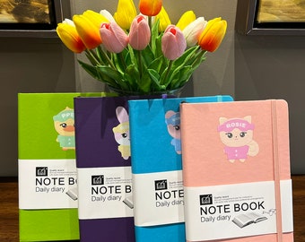 Black Pink Born Pink Journal - Idealny prezent dla BLINKs! Wersje Jisoo, Jennie, Rose, Lisa!
