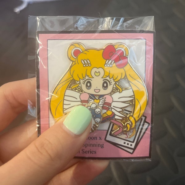 Magical Girl x Cute Cat Special Edition Spinning Hard Enamel Pin