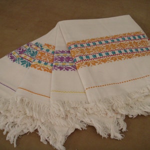 Hand loomed towels image 1