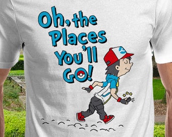 Go Trainer Go! T-Shirt | Unisex - Women - Kids | Awesome Geek Video Games Parody Clothes