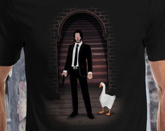John Wonk T-Shirt | Unisex - Women - Kids | Awesome Movie Video Game Parody Clothes