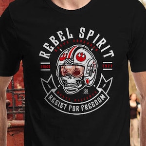 Rebel Since 1977 T-Shirt | Unisex - Women - Kids | Awesome Geek Movie Sci-Fi Clothes