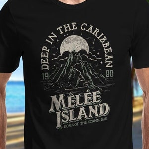 Deep in the Caribbean T-Shirt | Unisex - Women - Kids | Awesome Geek Video Game Parody Clothes