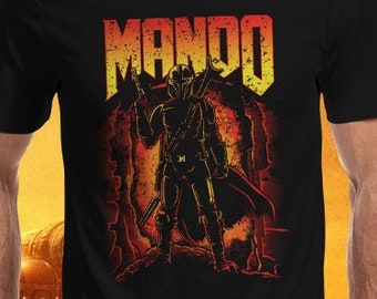 Mandoom T-Shirt | Unisex - Women - Kids | Awesome TV Series Video Game Parody Clothes