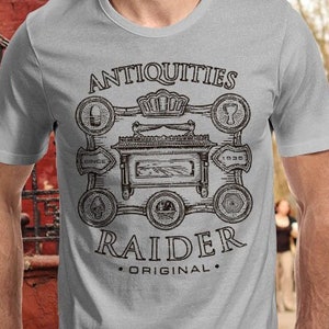Antiquities Raider T-Shirt | Unisex - Women - Kids | Vintage Archaeologist Movie Clothes