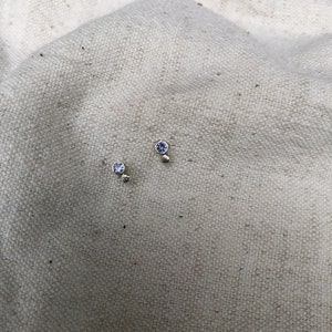 Tanzanite Mini Studs