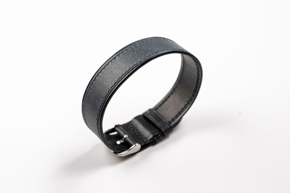 Single Pass Leather watch band One Piece leather watch strap. Etsy