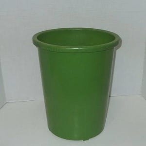 Papelera retro DEKA verde de los años 70