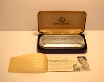1927 Rolls Razor Travel Set