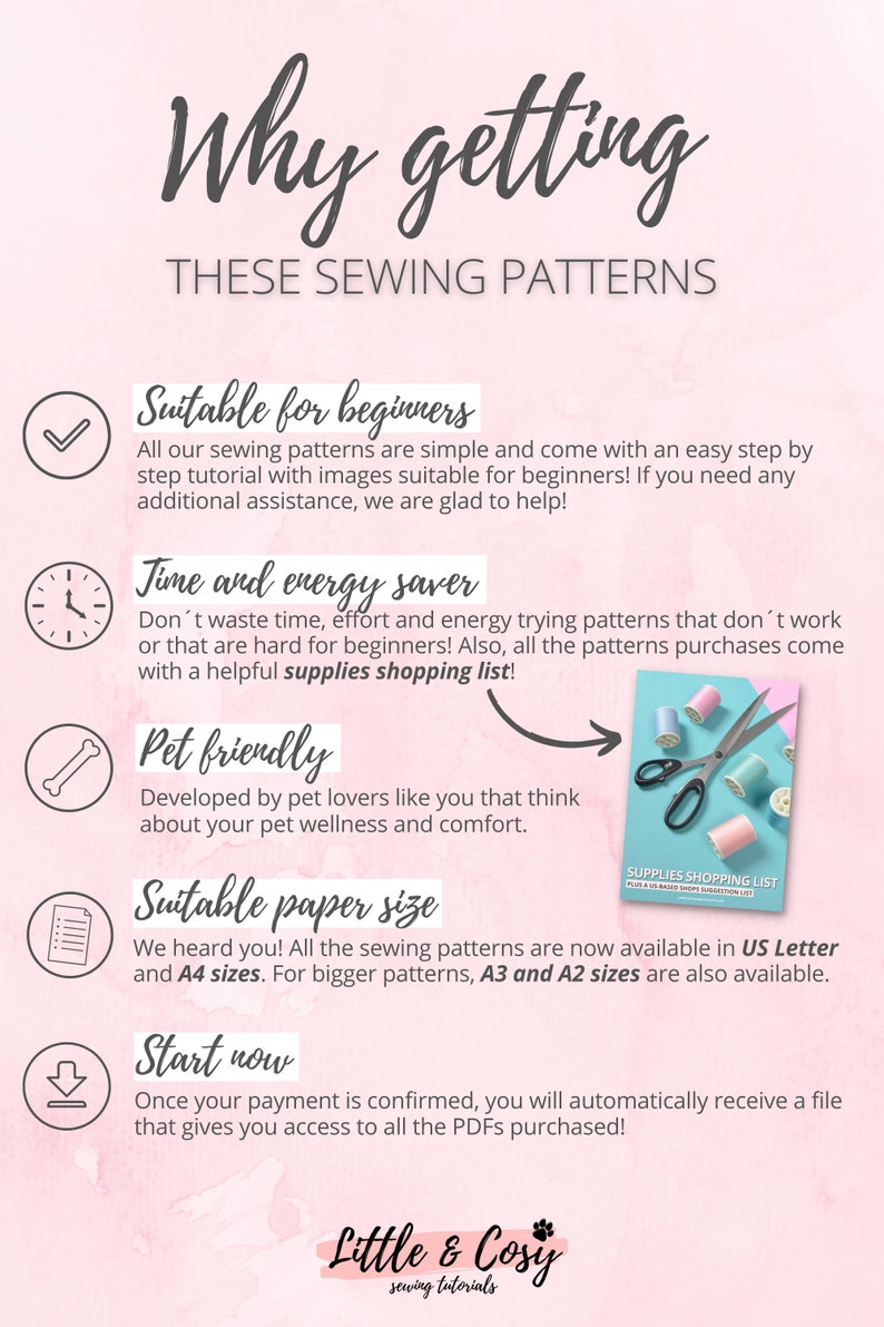 10 Sewing Tutorials and Patterns of dog accessories: dog bandana pattern, dog collar pattern, dog bow tie pattern, dog harness pattern. image 7