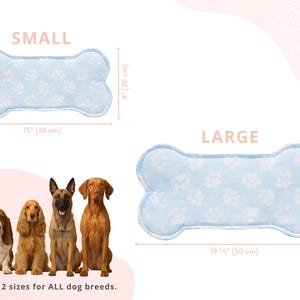 Dog Placemat Tutorial and PATTERNS | Dog food accessories | Waterproof Bone Placemat DIY | Sewing tutorial | PDF Instant download image 6