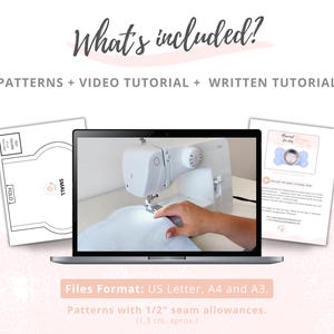 Dog Placemat Tutorial and PATTERNS | Dog food accessories | Waterproof Bone Placemat DIY | Sewing tutorial | PDF Instant download image 3