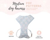 Medium Dog Harness Pattern | Pet Harness Sewing Pattern with Video Tutorial | Beginner Friendly Dog Clothes Projects