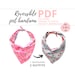 see more listings in the Bandana Sewing Patterns section