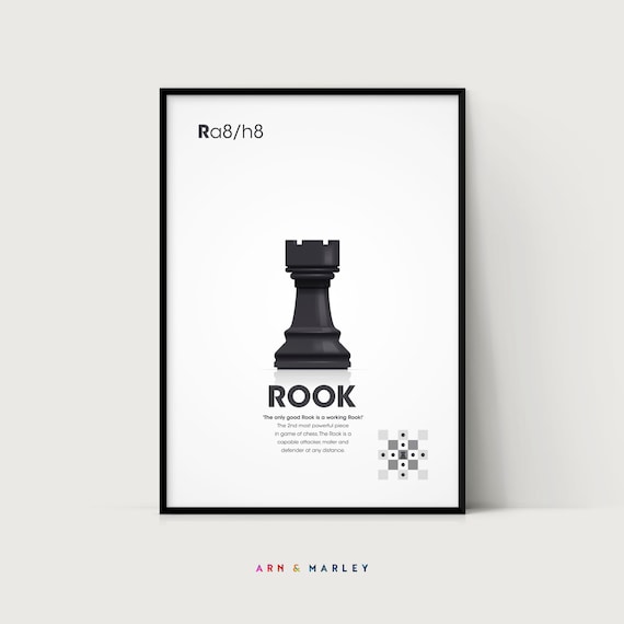 Rook - Chess - Posters and Art Prints