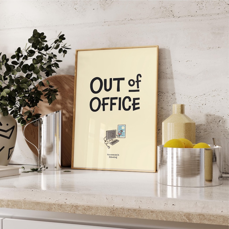 funny-out-of-office-summer-vacation-art-print-framed-canvas-or