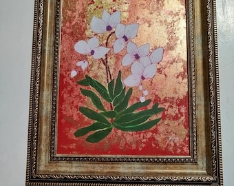 Blumen. Zeitgenössische Malerei.