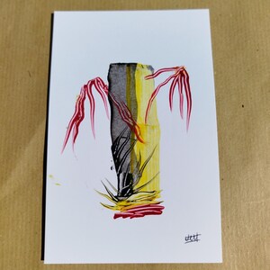 Carte de voeux faite à la main