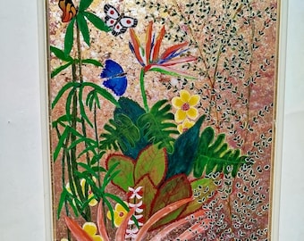 Tropische Natur. Zeitgenössische Malerei.