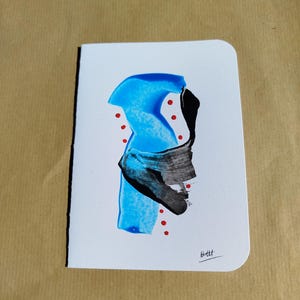 Grande carte de voeux faite à la main