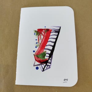 Grande carte de voeux faite à la main