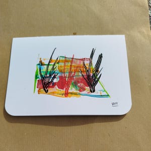 Grande carte de voeux