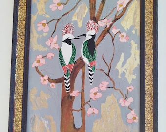 Rencontre. Tableau contemporain