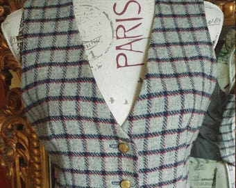 Vintage Wool 1970's Vest