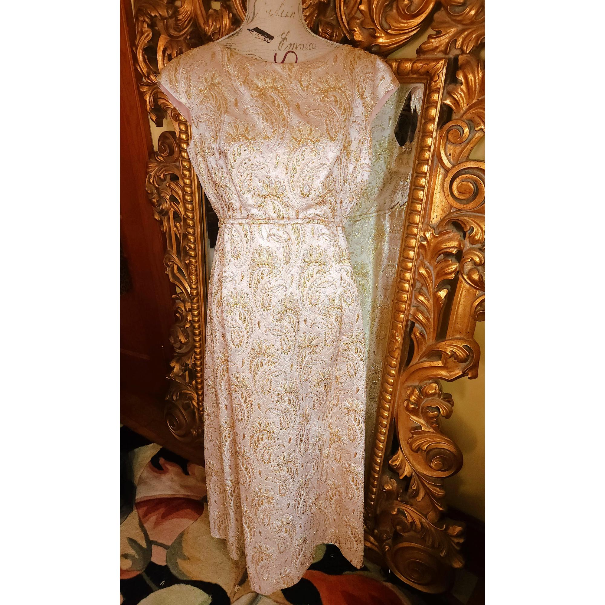 silk lace dress white White Satin Slip Dress with Pearl Details - Cassidy Bridal Dress main image 0