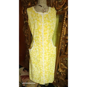 Vintage 60&#39;s The Lilly Lilly Pulitzer Yellow and White Dress