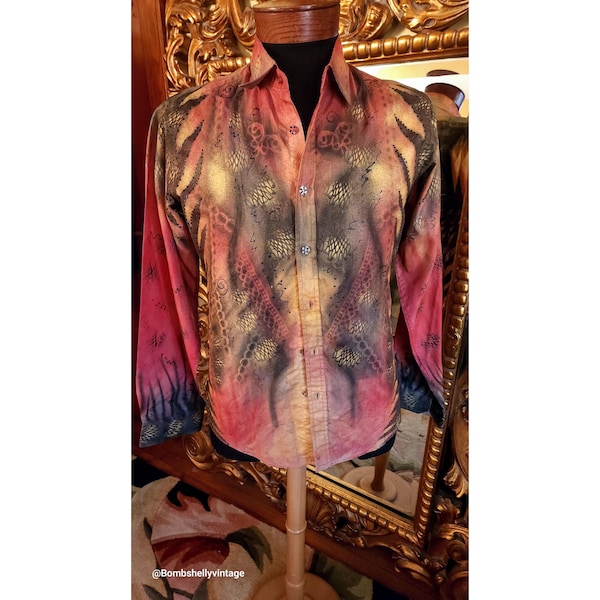 Manuscript Shirt | Hand-Painted Everyday Shirt