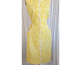 Vintage 60's The Lilly Lilly Pulitzer Yellow and White Dress