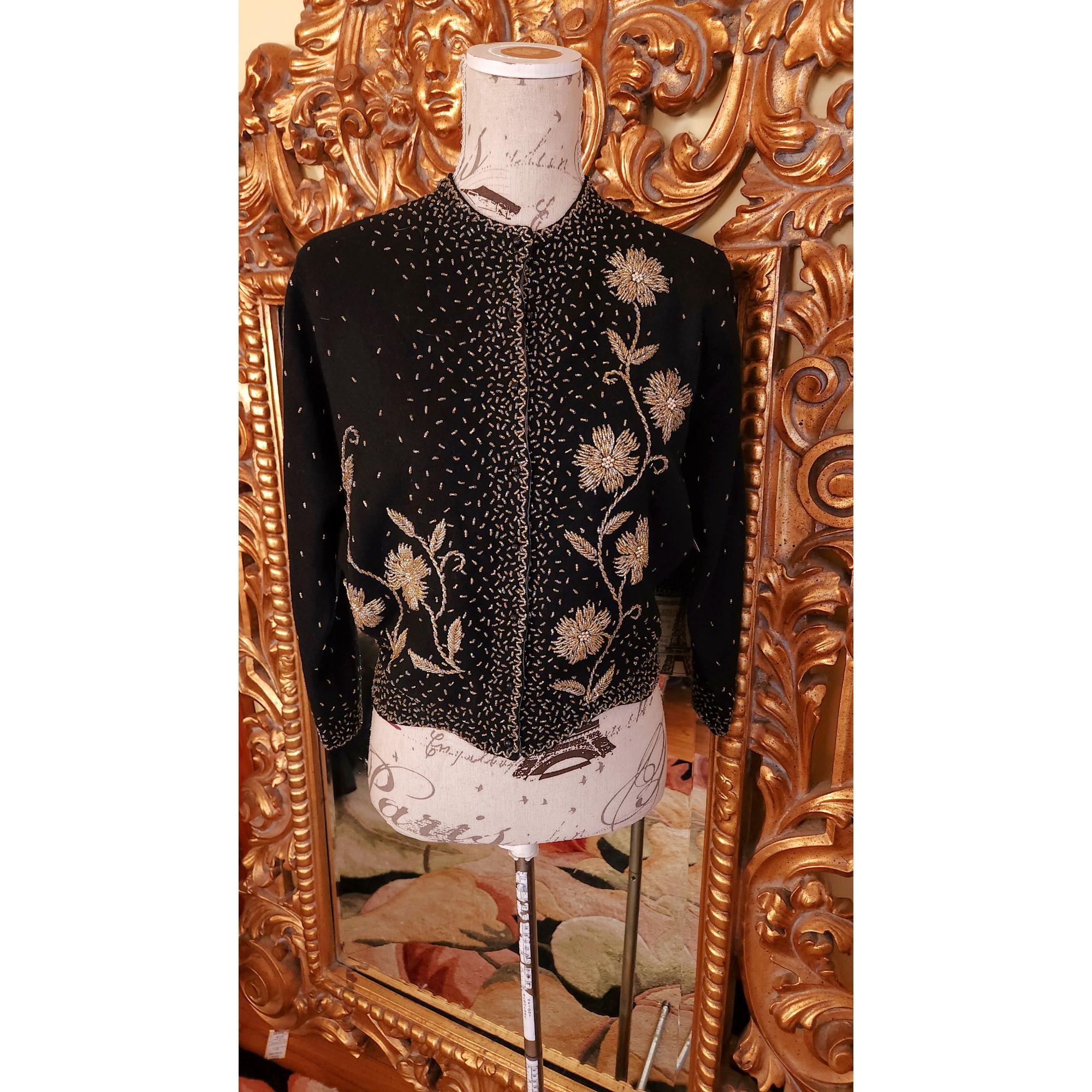 【新品未使用】Bibiy. EMILIA COLLAR KNIT BLACK Premium Drape Knit Sweater With Removable Woven Frill Collar