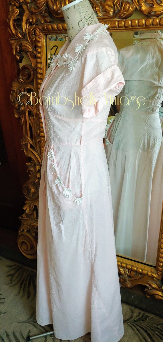 Beautiful 40's Vintage Styled by Loungees Pale Pi… - image 3