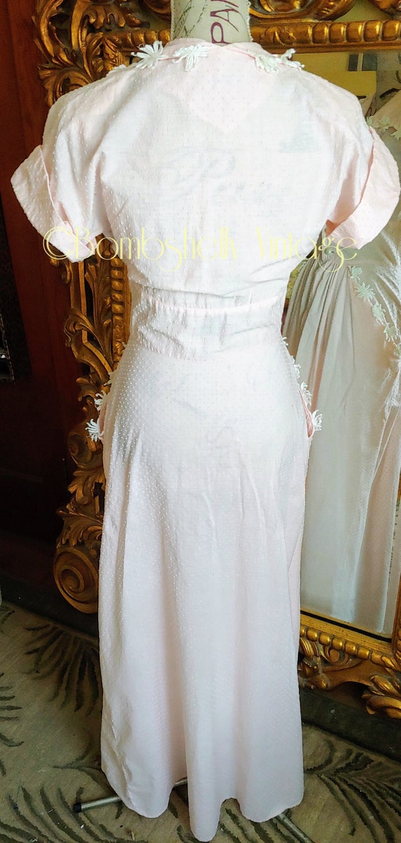 Beautiful 40's Vintage Styled by Loungees Pale Pi… - image 4