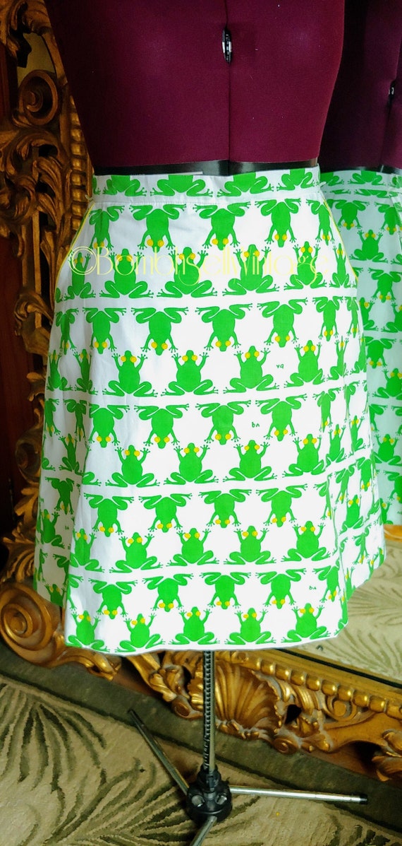 Vintage 60's Vested Gentress Frog Skort