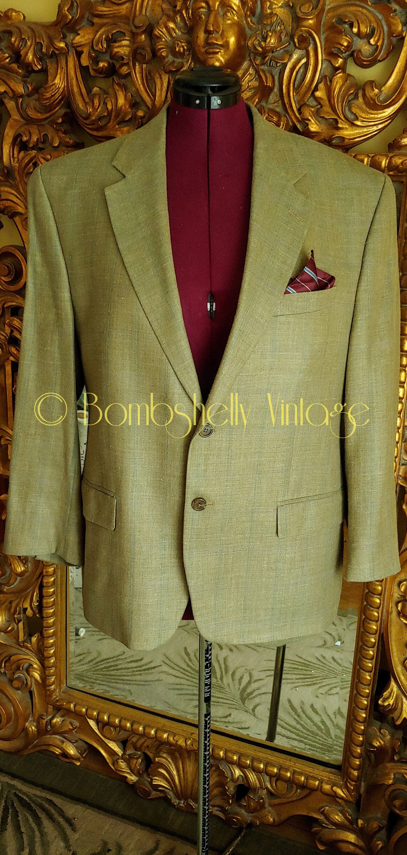 Ralph Lauren Silk/linen/wool Sport Coat 