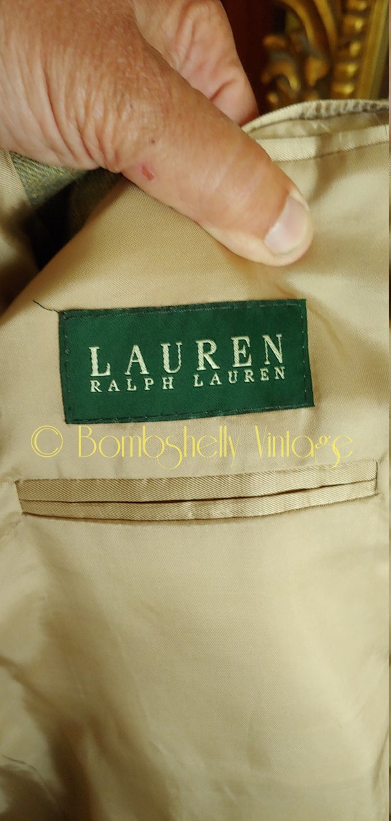 Vintage Men's Ralph Lauren Silk/linen/wool Sport Coat With - Etsy