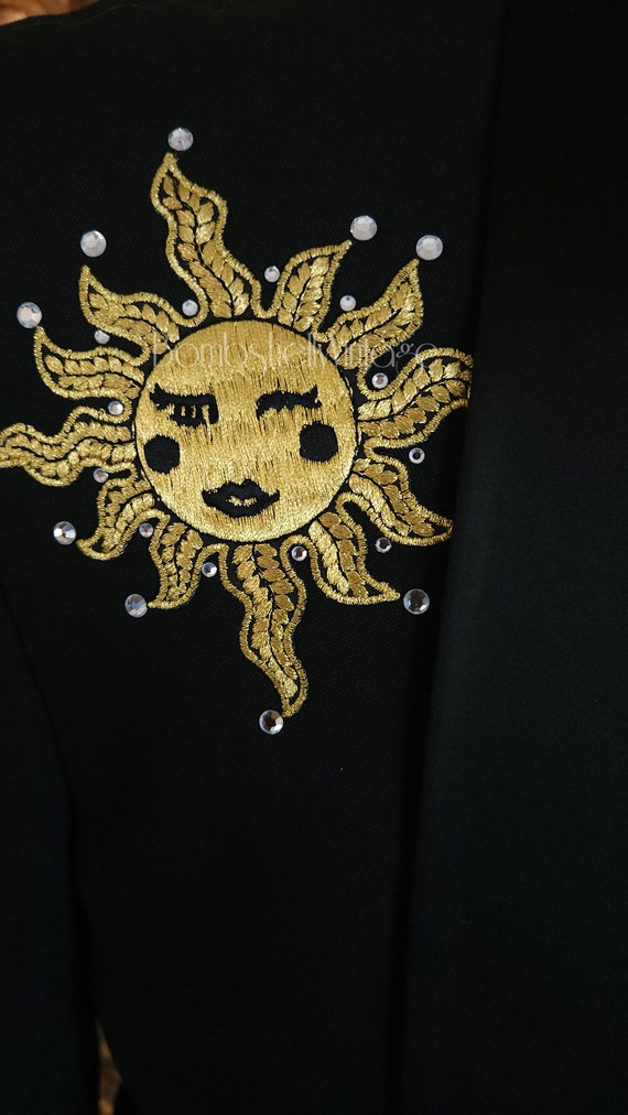 Vintage Men's 80's Neil Allyn Embroidered Sun and… - image 6