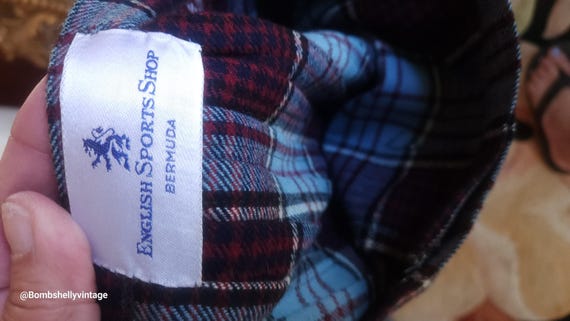 70's ~ ENGLISH SPORTS SHOP Cardigan h242 美品 70 年代 VINTAGE English Sports Shop BERMUDA リキュール