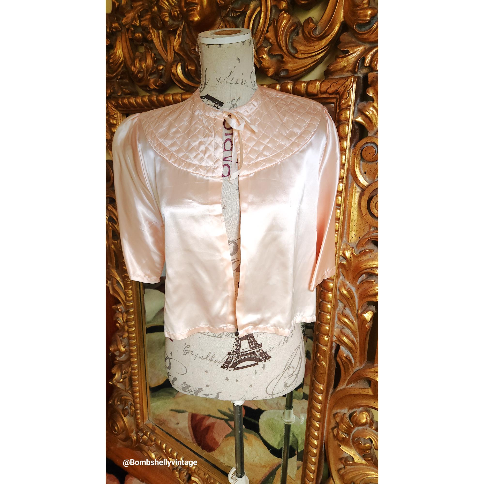 Silk Bed Jacket - Etsy