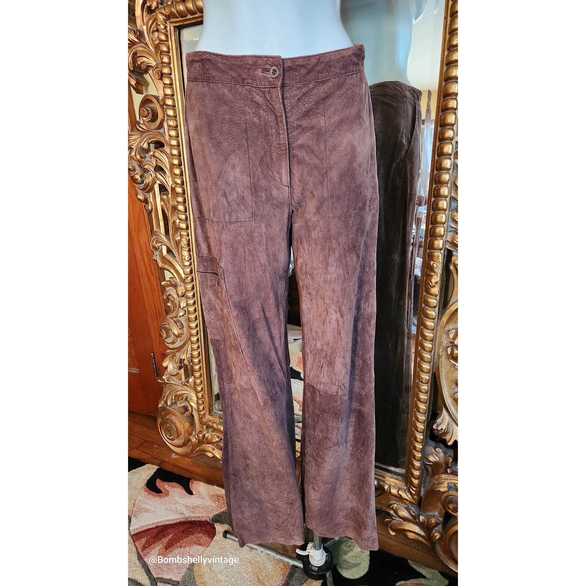 Pig Suede Pants - Etsy