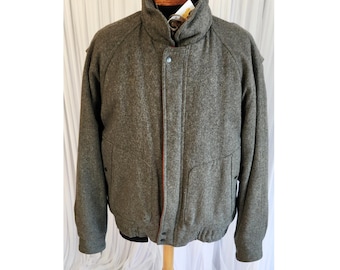 ジャケット・アウター 80s short wool bomber jacket Short Bomber Jacket | Thread Spun