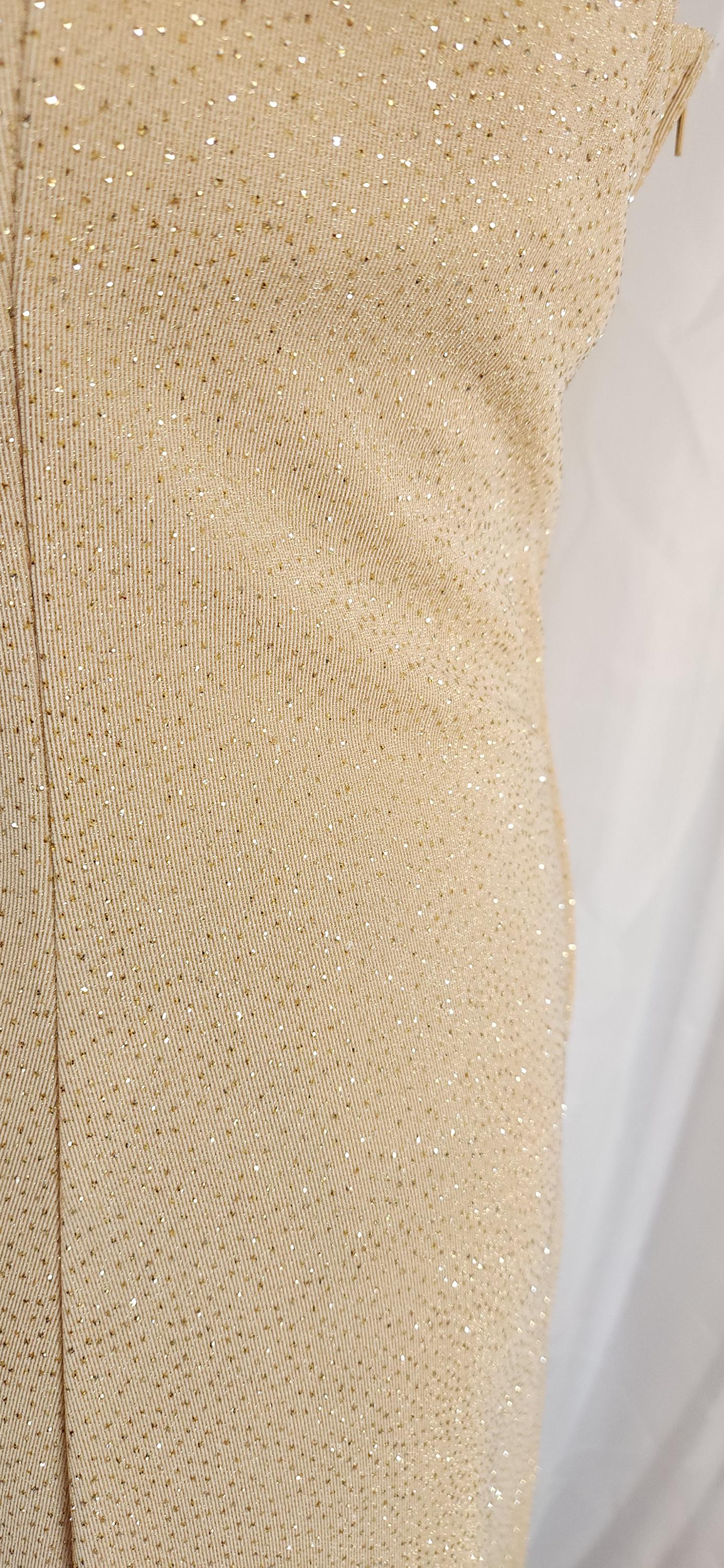 jump apparel gold dress Juniors' Jump Apparel Beaded And Sequin Tulle Tie Back Gown
