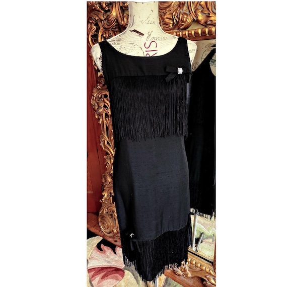 Yasmine Rhinstone Fringe Detail Dress Yasmine Rhinstone Fringe Detail Dress