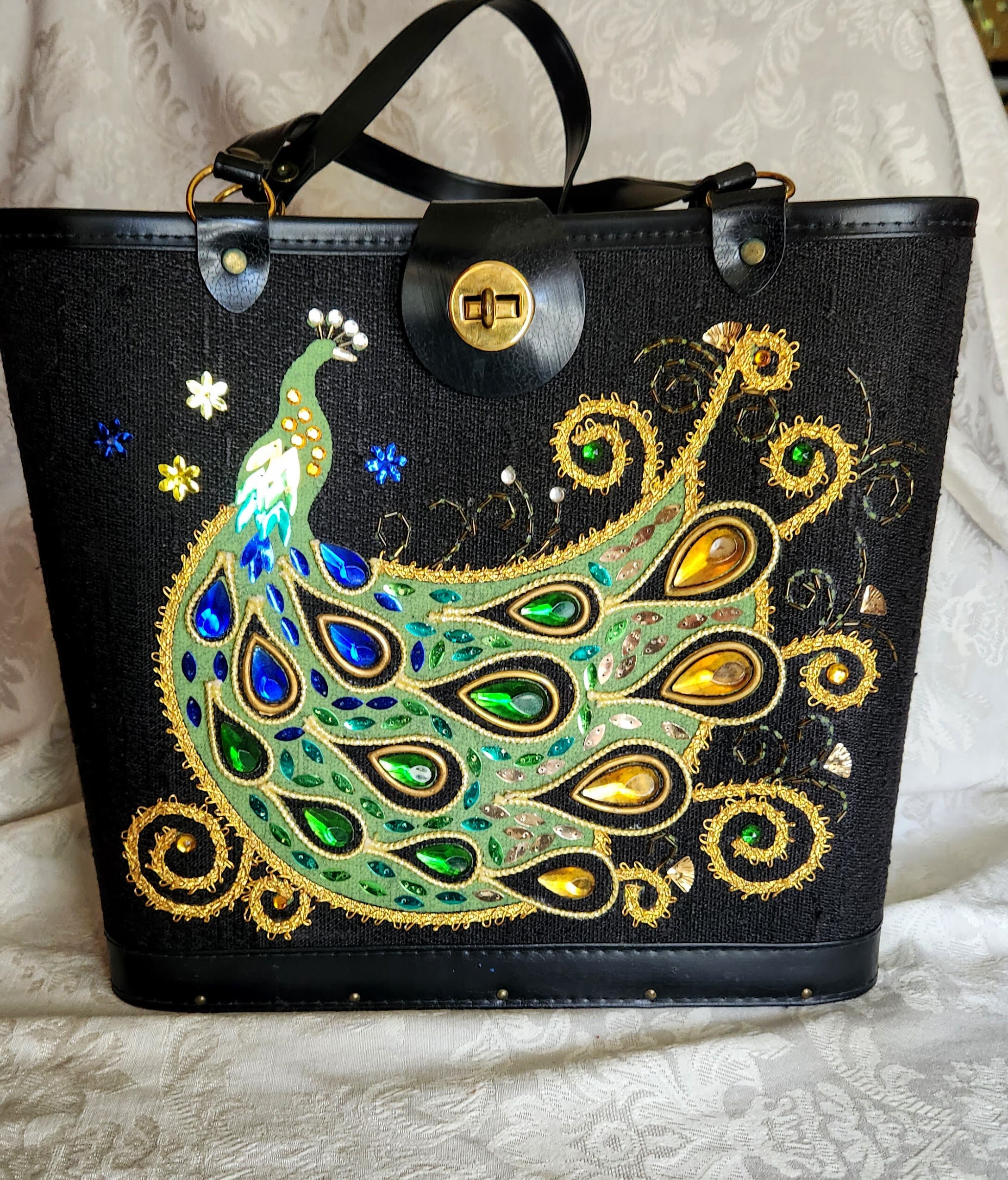 DMS RETAIL Women's Mini fancy and Attractive peacock themed/More Pankh Pink  Handbag/Purse/clutch for women : Amazon.in: Fashion
